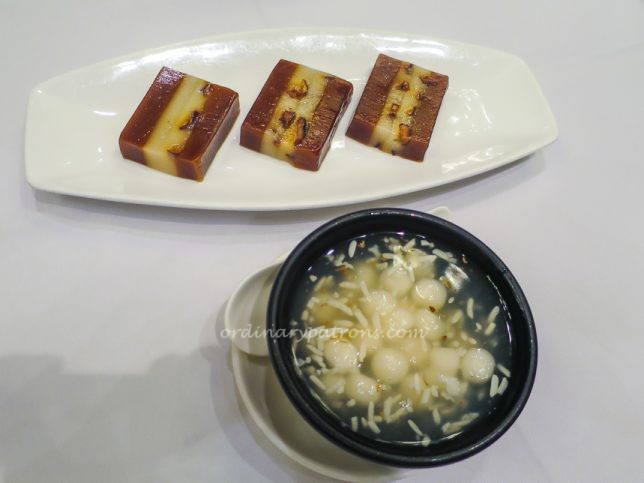 Deserts at Jardin de Jade HK 