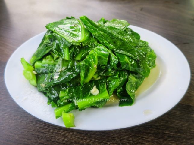 Side dishes of Ah Chiang's Porridge Singapore