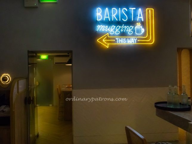 Common Man Stan Barista Sign