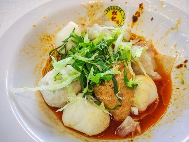 Song Kee Fishball Noodle at Tembeling Road