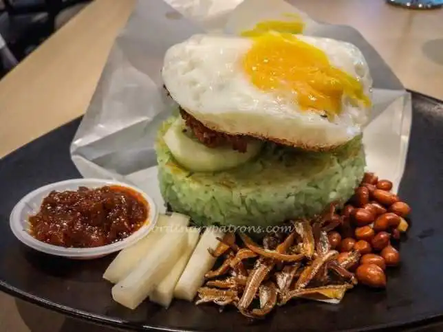 The Royals Cafe Nasi Lemak Burger