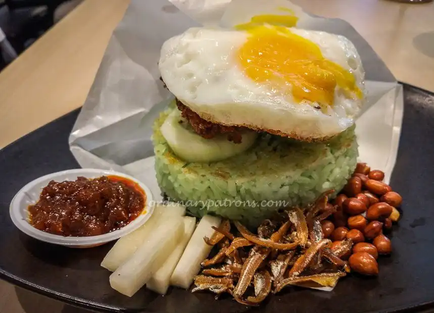 The Royals Cafe Nasi Lemak Burger