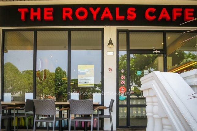 The Royals Cafe in Siglap