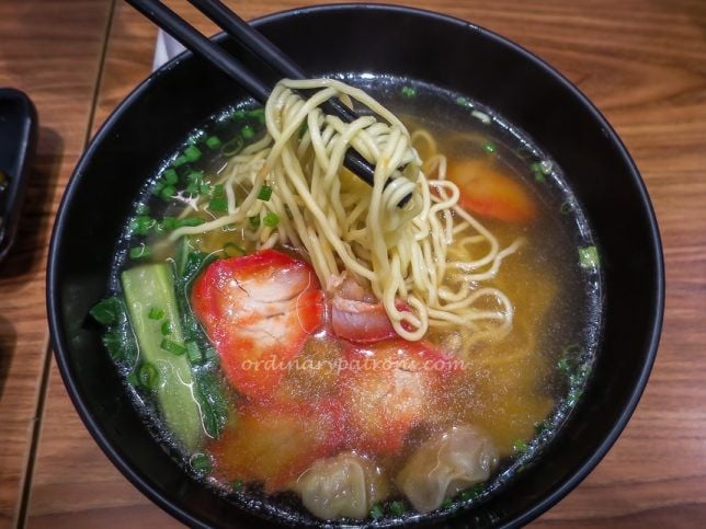 Wanton Fu Wanton Mee Soup