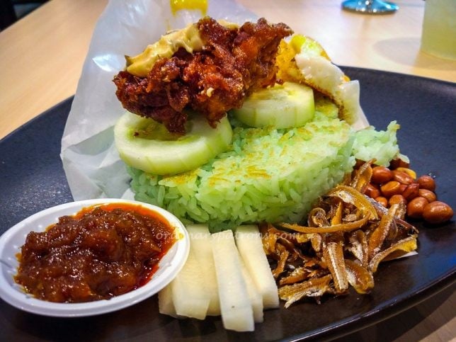 The Royals Cafe Nasi Lemak Burger