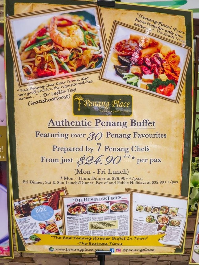 Penang Place Buffet