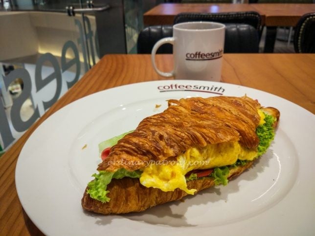 Croissant of Coffeesmith Suntec