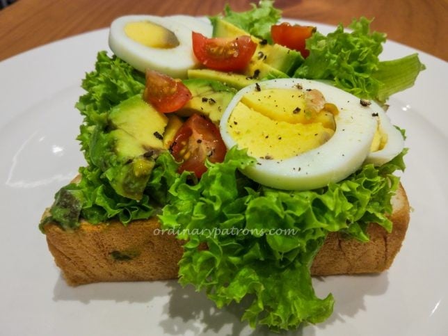 Open Sandwich of Coffeesmith Suntec