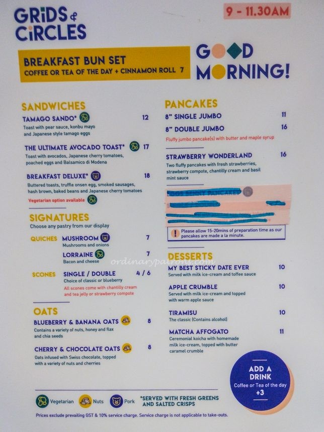 Grids & Circles menu