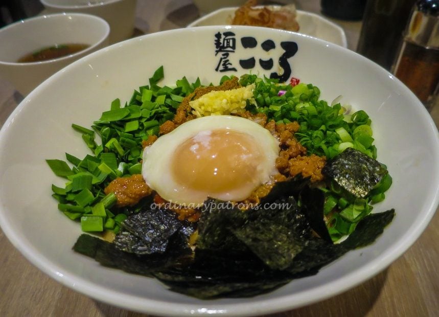 Menya Kokoro Tokyo Mazesoba