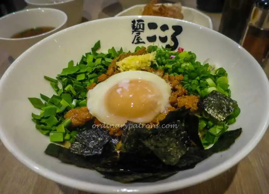 Menya Kokoro Tokyo Mazesoba