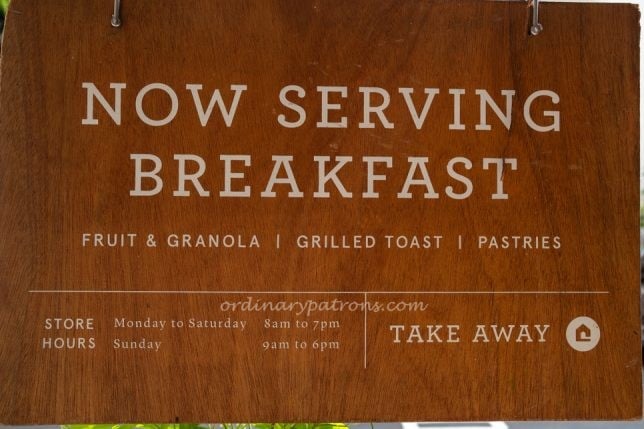 Plain Vanilla Bakery Now Serving Breakfast