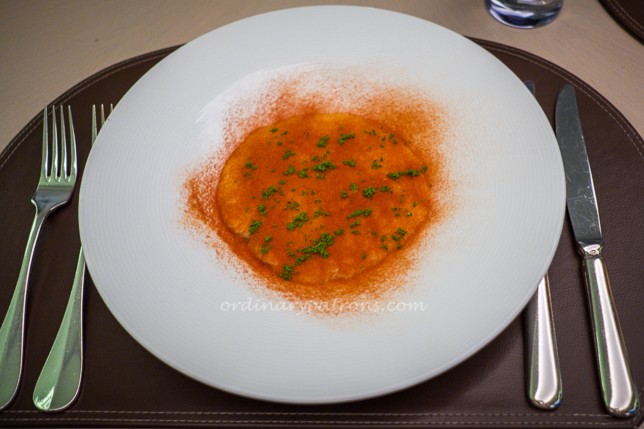 Risotto with parmigiana di melanzane