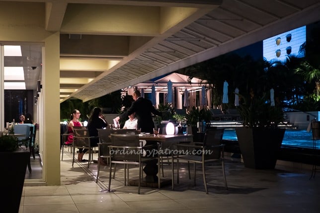 Dolce Vita offers modern Italian cuisine by the pool at Mandarin Oriental 