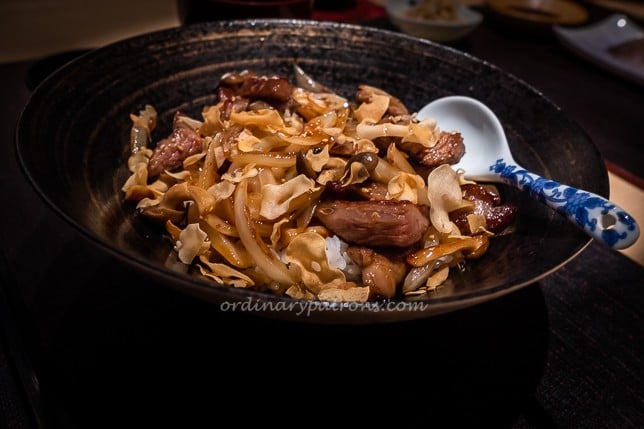 Ishi Wagyu Beef Don Set