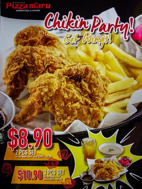 Pizza Maru Set Lunch Menu