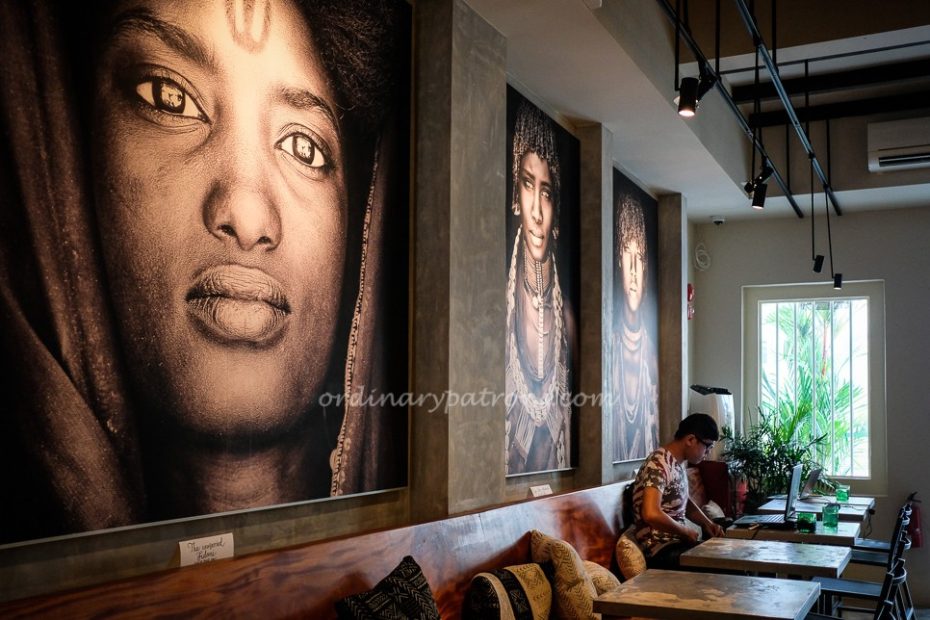 Kafe UTU refers to itself as an Afro Cafe & Lounge