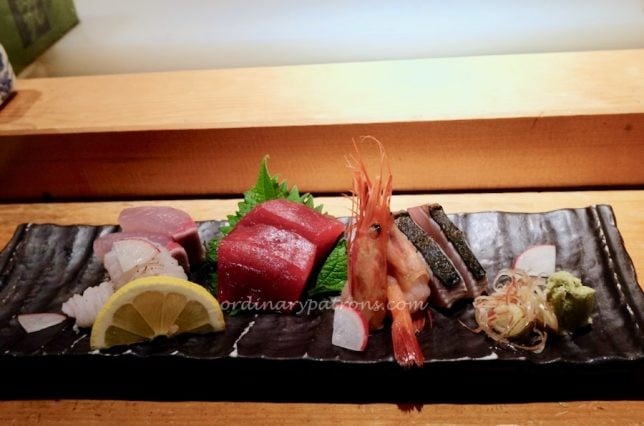 Kaiba Sushi Osaka sashimi platter