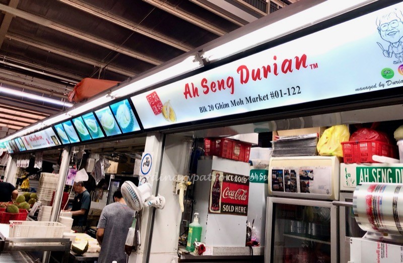 Ah Seng Durian Ghim Moh Market