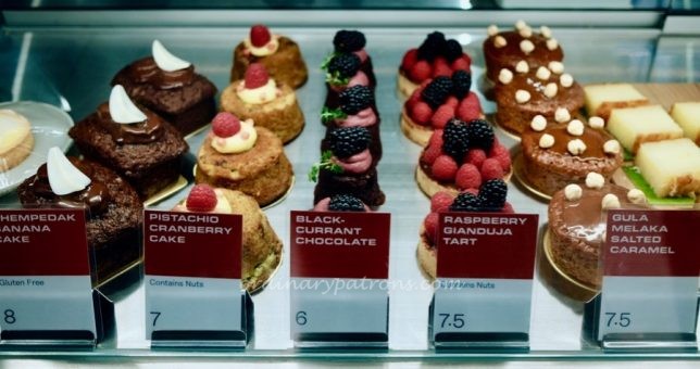 Cakes at PPP Coffee Funan Mall