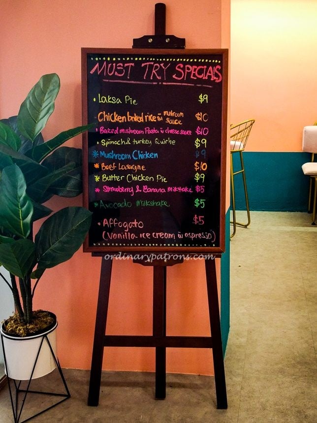 Whiskit Bakery & Cafe menu