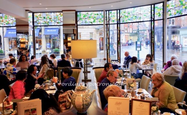 Afternoon tea at Bettys Café Tea Rooms, York England