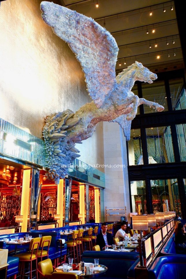Brasserie of Light Selfridges Pegasus Statue