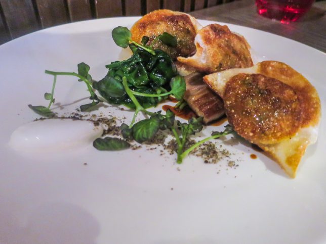 Set Lunch at BAM! Restaurant - Gyozas