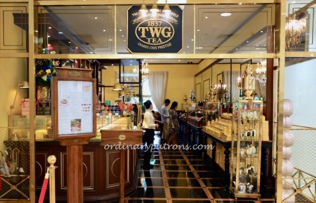 TWG Tea Salon Takashimaya
