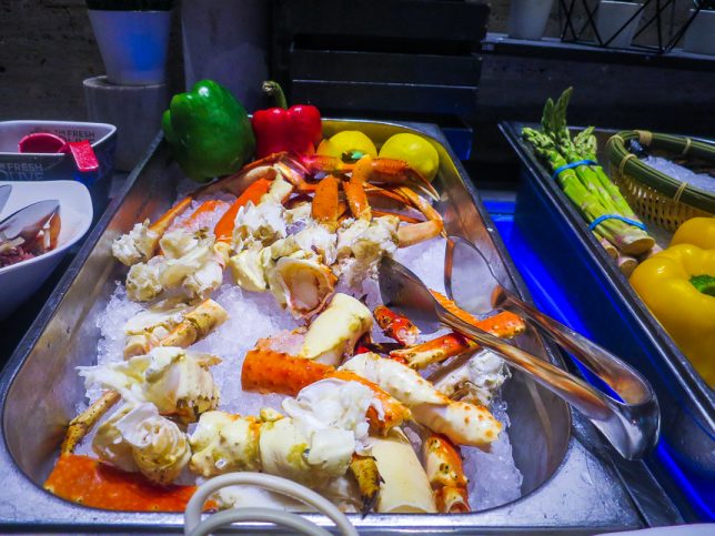 fresh seafood station - The Buffet at The Dining Room