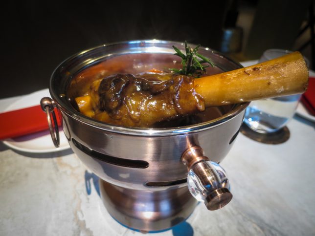 Mimi Lamb Shank at Mimi Restaurant