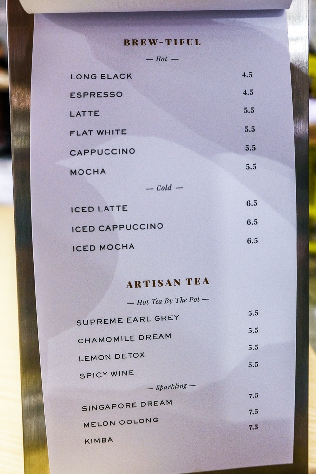 Drinks Menu of Poulet + Brasserie 