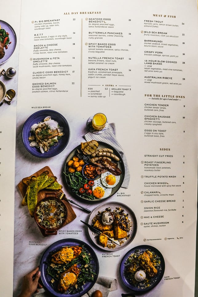 Menu of Poulet + Brasserie 