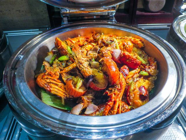 buffet at The Dining Room