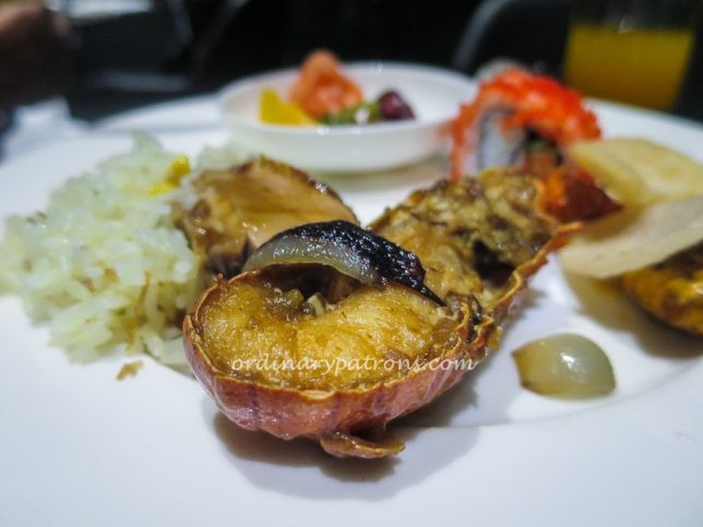 buffet at The Dining Room