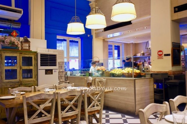 TOP Greek Restaurant in Singapore - Blu Kouzina Dempsey