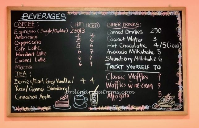 Whiskit Bakery & Cafe Menu