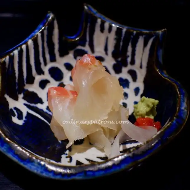 Oku Restaurant Gion Kyoto Dinner 2020 Sashimi