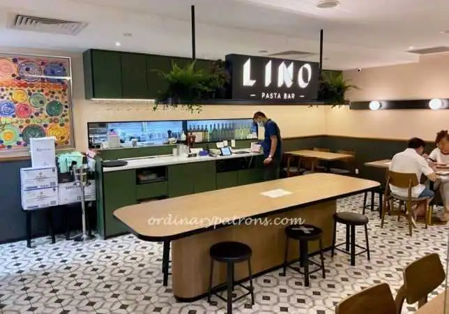 LINO Pasta Bar - $22++ Set Lunch