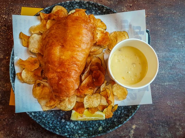 Big Fish Small Fish - Fish & Crisp Set Lunch - Dory