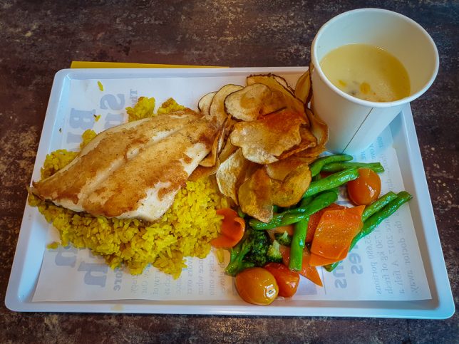 Big Fish Small Fish - Grilled Halibut Set Lunch 