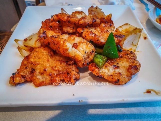 TungLok Seafood buffet - fish in honey black pepper sauce