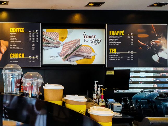 McCafé Sandwiches & Coffee