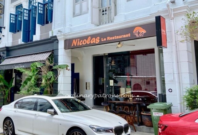 Nicolas Le Restaurant - Best French Restaurant in Singapore