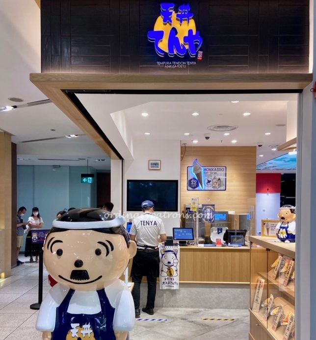 Tempura Tendon Tenya Singapore Orchard Central