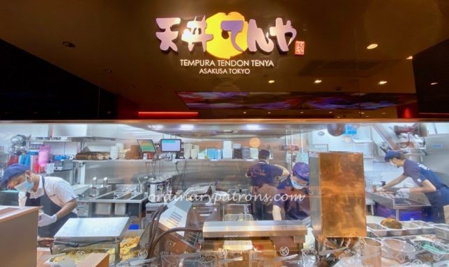 Tempura Tendon Tenya Singapore Orchard Central