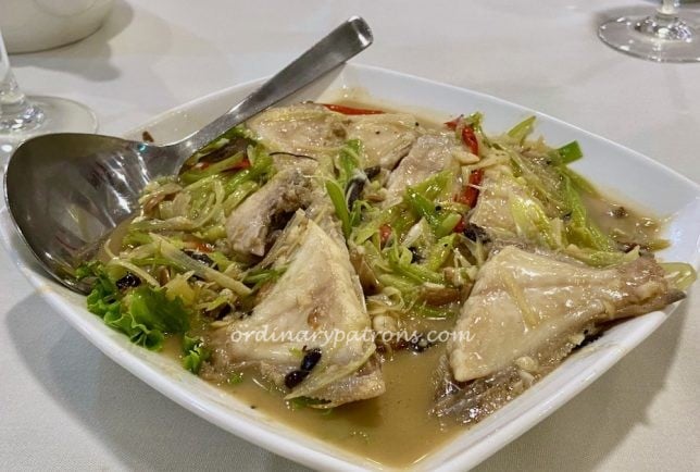 Chao Shan Cuisine (潮山林), Traditional Teochew leather jacket fish