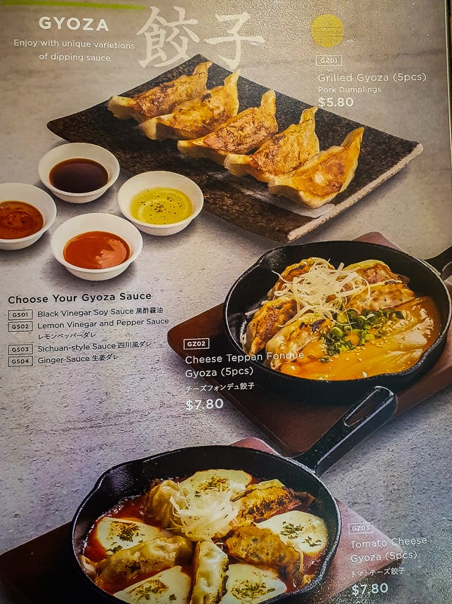 Kiwami Chinatown Point Menu