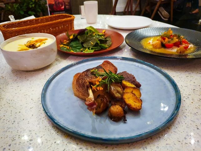 Dinner at The Summerhouse