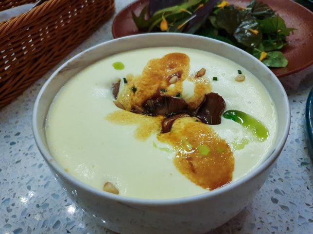 smoked potato puree at The Summerhouse in Seletar